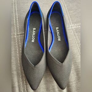 Rothy’s black flats size 5